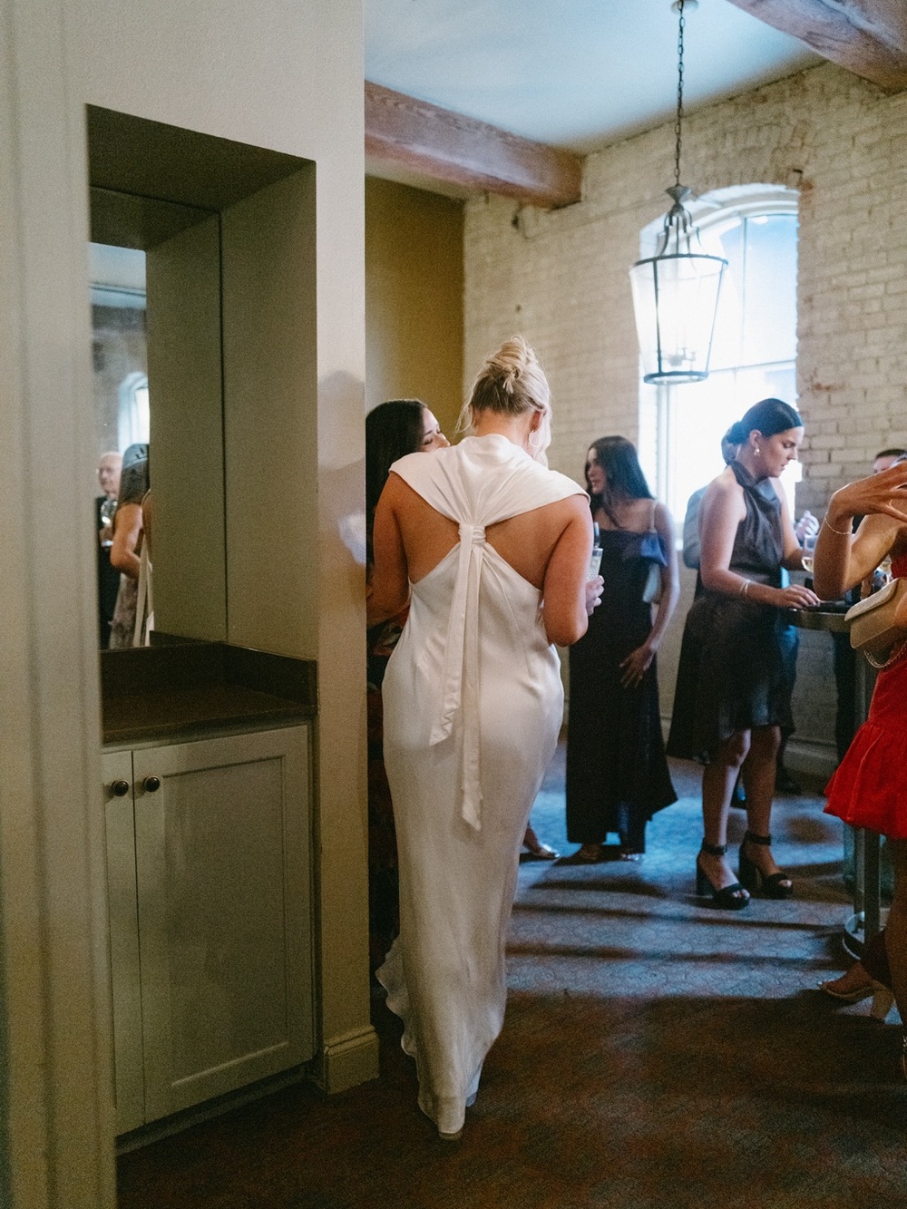 BHLDN Anthropologie White Dahlia Maxi Dress - High Neck Sleeveless - Picture 5 of 5